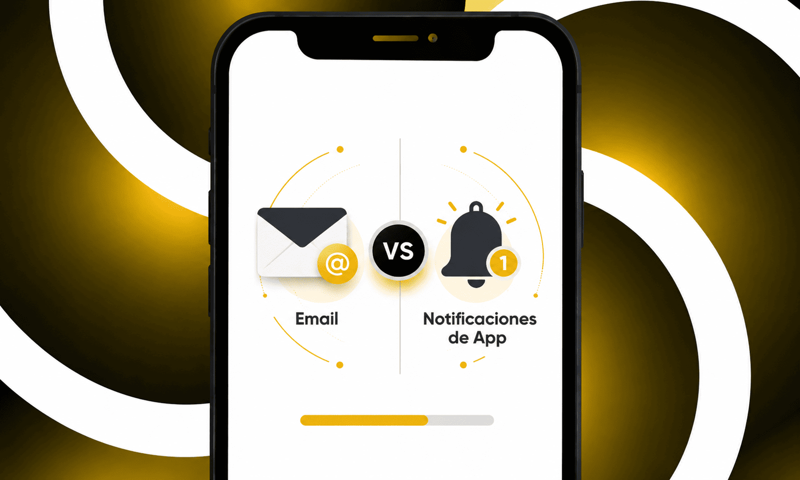 Notificaciones vs Email